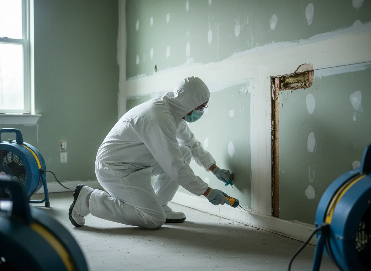 Water Damage Restoration company in Amonate, VA